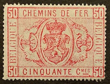 Belgique 1879/1882 - Timbres de chemin de fer - Première, Timbres & Monnaies