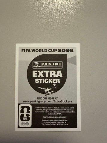 2026 Panini World Cup Stickers Lionel Messi Non collé - 1, Verzamelen, Nieuw