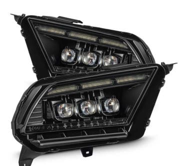 AlphaRex 10-12 Ford Mustang NOVA-Series LED Proj. Headlights, Auto-onderdelen, Verlichting, Ophalen of Verzenden, Nieuw