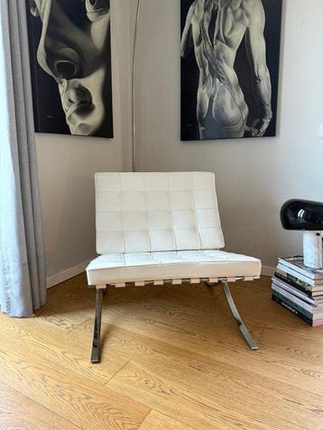 Knoll - Ludwig Mies van der Rohe - Fauteuil - Fauteuil, Antiquités & Art