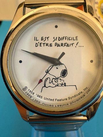 Peanuts / Snoopy - 3 Vintage Watch