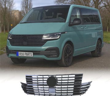 CALANDRE VOLKSWAGEN VW MULTIVAN T6.1 19-24 NOIR, Autos : Pièces & Accessoires, Verzenden, Neuf