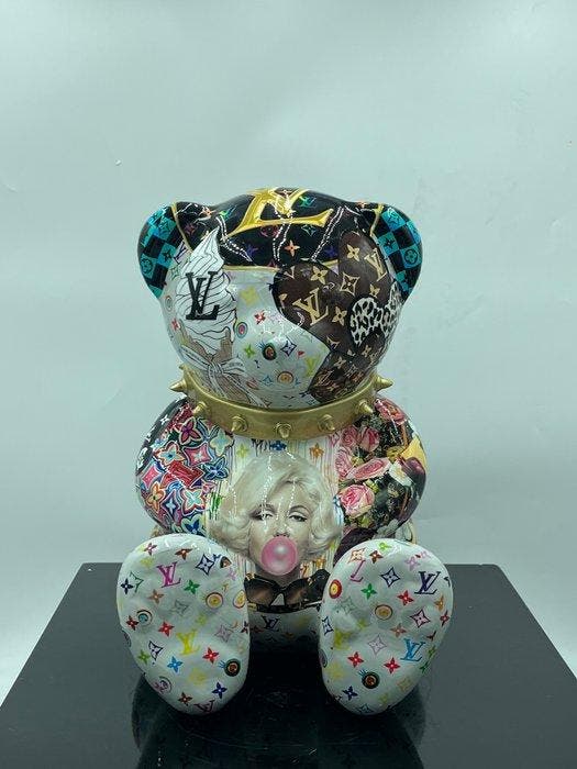 Naor - Bear Marilyn Monroe, Antiek en Kunst, Kunst | Schilderijen | Modern