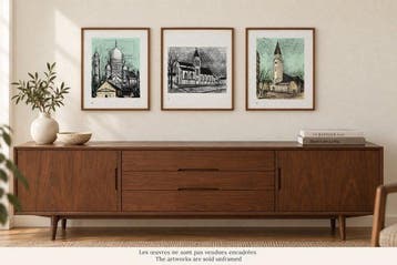 Bernard Buffet (1928-1999) - Monuments de Paris