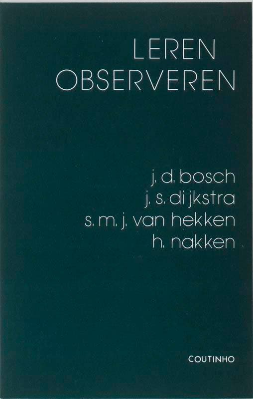 Leren observeren 9789062835270 J.S. Dijkstra, Livres, Psychologie, Envoi