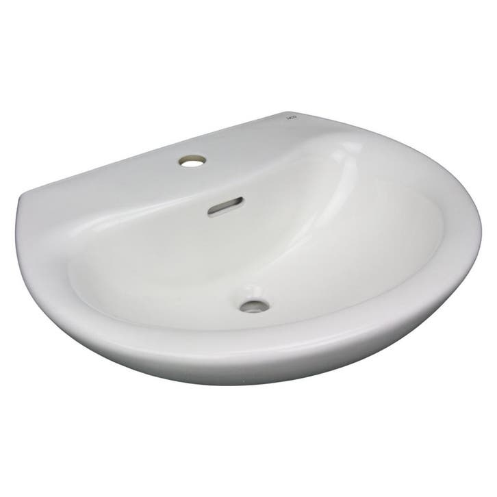 Wasbak wit keramiek, Bricolage & Construction, Sanitaire