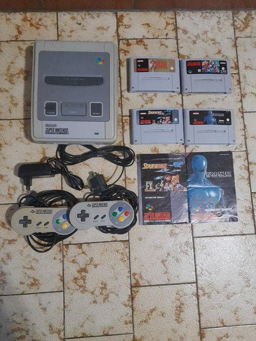 Nintendo - Snes - Super Nintendo Console con Giochi, Consoles de jeu & Jeux vidéo, Consoles de jeu | Accessoires Autre