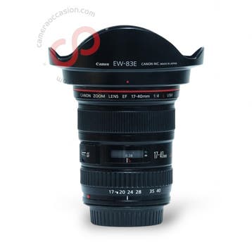 Canon 17-40mm 4.0 L USM EF nr. 3290, TV, Hi-fi & Vidéo, Photo | Lentilles & Objectifs, Ophalen of Verzenden