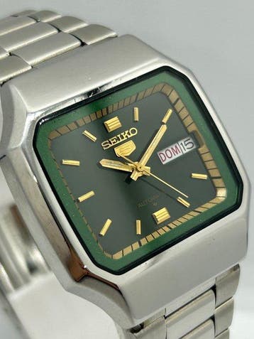 Seiko - Seiko 5 Automatic Day-Date - Zonder minimumprijs -