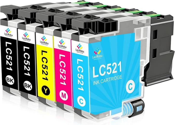 Brother LC-521 5-pack | Retour deal | Knaller!, Computers en Software, Printers, Inkjetprinter, Nieuw, Verzenden