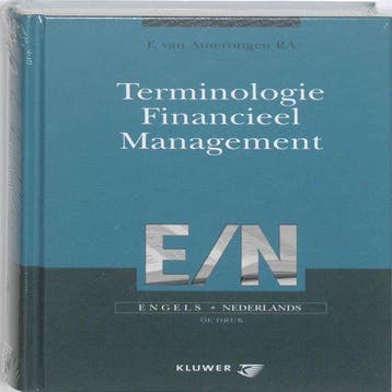Terminologie financieel management + CD - van Amerongen, Boeken, Verzenden, Nieuw