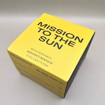 Omega - Omega x Swatch Speedmaster Mission to Sun - Sans, Handtassen en Accessoires, Horloges | Heren, Nieuw