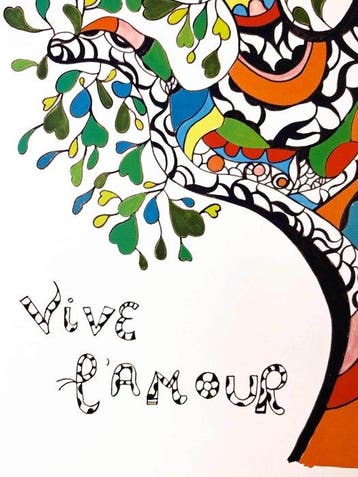 Niki De Saint-Phalle (1903-2002) - Vive LAmour