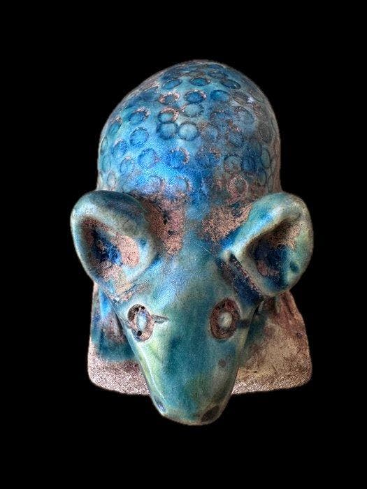 Islamitisch Keramiek Seldjoekse muis - 6 cm (Zonder, Antiek en Kunst, Antiek | Overige Antiek