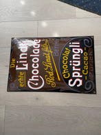 Lindt Chocolade - Plaque émaillée - Acier