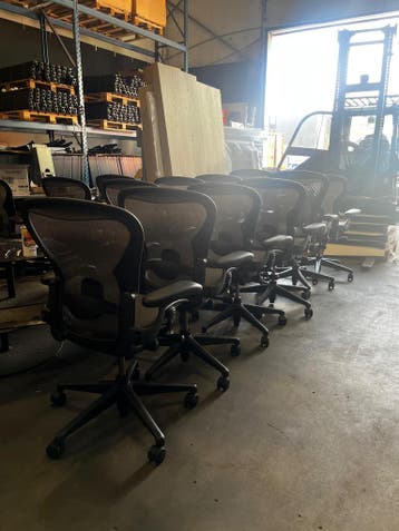 Aanbod Herman Miller Aeron Remastered bureaustoelen!, Verzenden, Bureaustoel