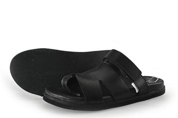 Sacha Slippers in maat 39 Zwart, Slippers, Verzenden, Zwart, Zo goed als nieuw