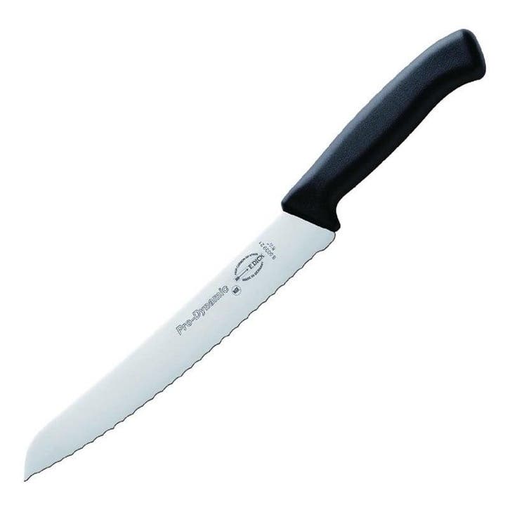 Broodmes | PRO DYNAMIC | RVS | Zwart | Lengte 215mm DICK, Articles professionnels, Horeca | Équipement de cuisine, Envoi