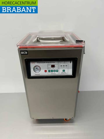 Machine sous vide mobile HCB en acier inoxydable, double, Verzenden