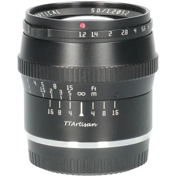 Tweedehands TTArtisan 50mm f/1.2 APS-C Fujifilm X CM6686, TV, Hi-fi & Vidéo, Photo | Lentilles & Objectifs, Ophalen of Verzenden