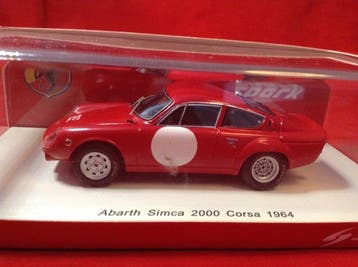 Spark 1:43 - Model raceauto - ref. #S1339 Abarth Simca 2000