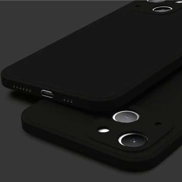 iPhone 13 Mini Square Silicone Hoesje - Zachte Matte Case, Verzenden, Nieuw
