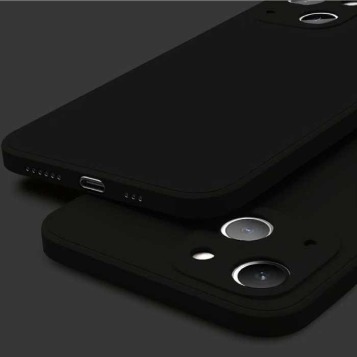 iPhone 13 Mini Square Silicone Hoesje - Zachte Matte Case, Telecommunicatie, Mobiele telefoons | Hoesjes en Screenprotectors | Apple iPhone