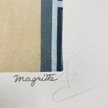 René Magritte (1898-1967) (after) - Golconde, Antiquités & Art, Antiquités | Autres Antiquités