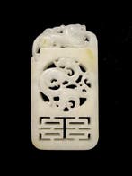 Grote hanger - Nefriet Jade - China - 20e eeuw