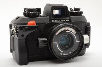 Nikon Nikonos IV-A / NIKKOR 35mm f2.5 Analoge camera, Audio, Tv en Foto, Nieuw