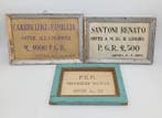 Ex-voto (3) - Bois, Papier - 1940-1950, Antiek en Kunst