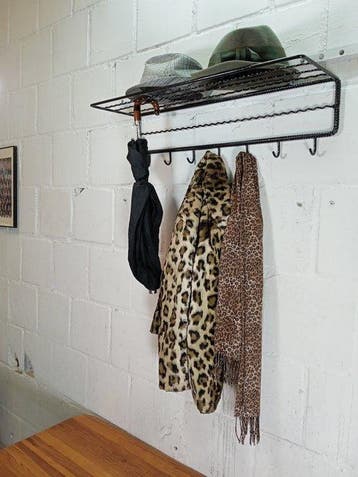 Porte-manteau - Portemanteau industriel vintage - Acier