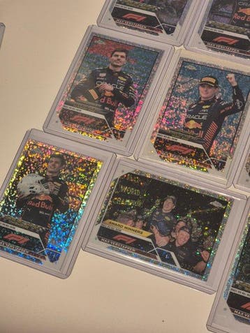 2022 Topps Formula 1 Max Verstappen Diamond /299 Foil, Carte, Nieuw