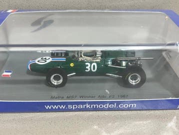 Spark 1:43 - Modelauto - Matra MS7 Winner Albi F2 1967 -