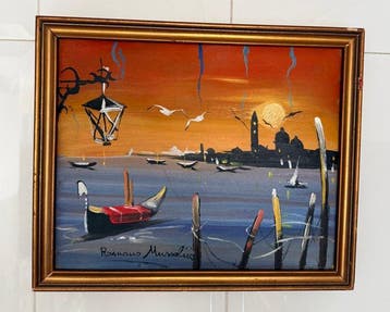 Romano Mussolini (1927-2006) - Tramonto a Venezia