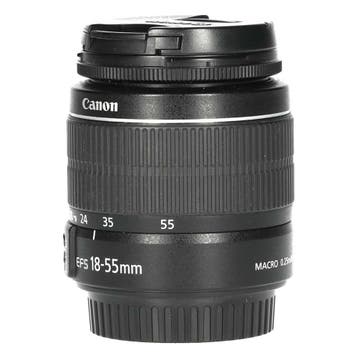 Canon EF-S 18-55mm f/3.5-5.6 III met garantie, Ophalen of Verzenden, Gebruikt