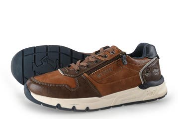 Mustang Sneakers in maat 45 Bruin, Kleding | Heren, Schoenen, Bruin, Verzenden, Sneakers, Mustang
