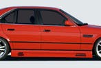 Side Skirts Rieger Tuning geschikt voor BMW 5-serie 88-95 4d, Verzenden