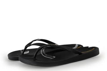 Ipanema Slippers in maat 42 Zwart, Kleding | Dames, Slippers, Verzenden, Zwart, Zo goed als nieuw