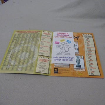 2004 Panini Euro 2004 Portugal - no writings + order form -