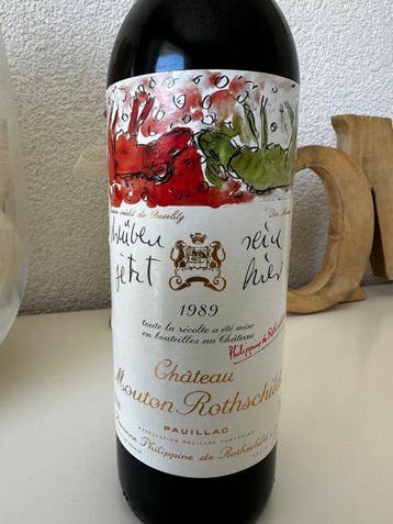 1989 Château Mouton Rothschild - Pauillac 1er Grand Cru