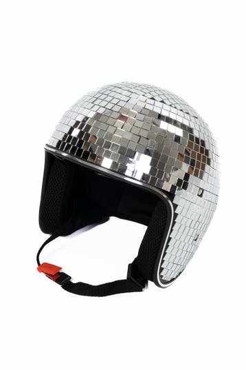 Discobal Helm Spiegeltjes Dames Heren maat 56 t/m 60 Disco R, Ophalen of Verzenden, Nieuw
