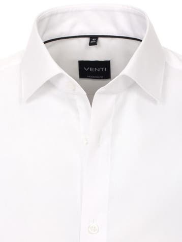 Venti Overhemd Met Manchet Modern Fit 001980-000 Wit, Verzenden, Nieuw