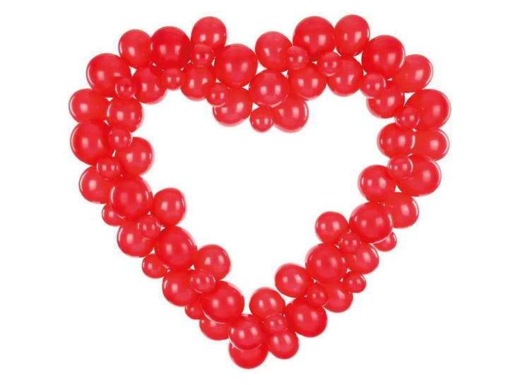 Balloonboog Hart Rood 5 delig, Hobby & Loisirs créatifs, Articles de fête, Envoi