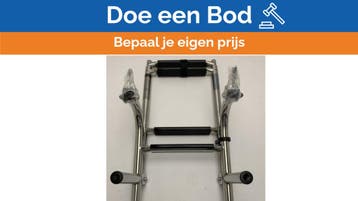 Bieden: Foldable 4-Step Marine Boat Ladder Stainless Steel, Ophalen of Verzenden, Nieuw