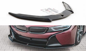 Maxton Design Splitter Voorkant Glanzend Zwart BMW I8 B3690, Auto-onderdelen, Nieuw, Voor, BMW