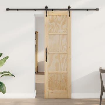 vidaXL Schuifdeur ORKDAL Naturel 61 x 198,5 cm Massief, Verzenden, Nieuw