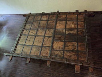Howdah-elefantenzadel - Hout - Azië - 19e-20e eeuw