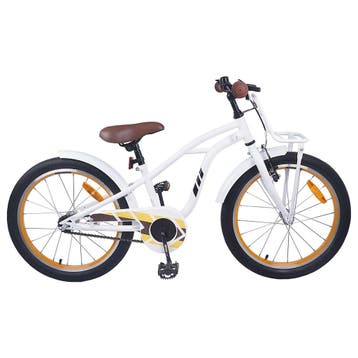 vidaXL Kinderfiets 20 Inch voor 6-11 jaar oud Wit, Verzenden