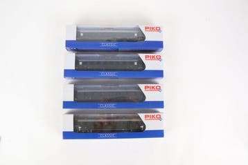 Piko H0 - 53364/65/66/68 - Wagon de passagers pour trains